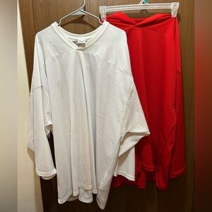 Lot of 2 hockey practice jerseys